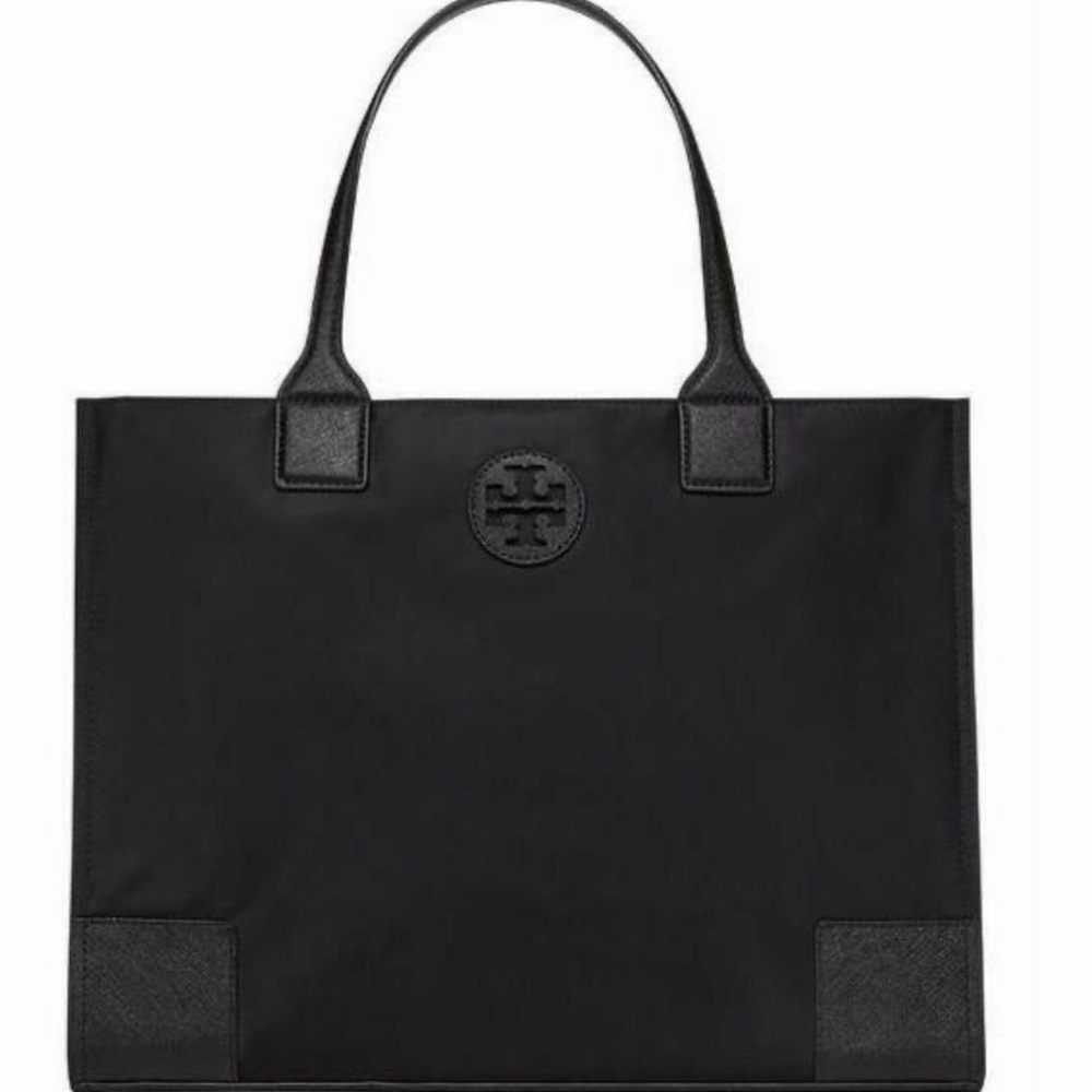 Tory Burch Black Leather Tote